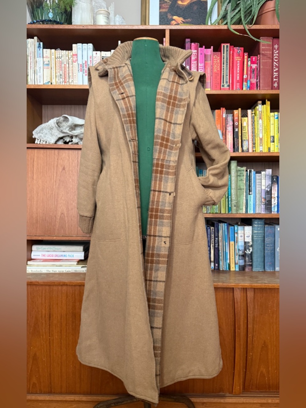 Vintage Liliane Burty Paris wool trench
